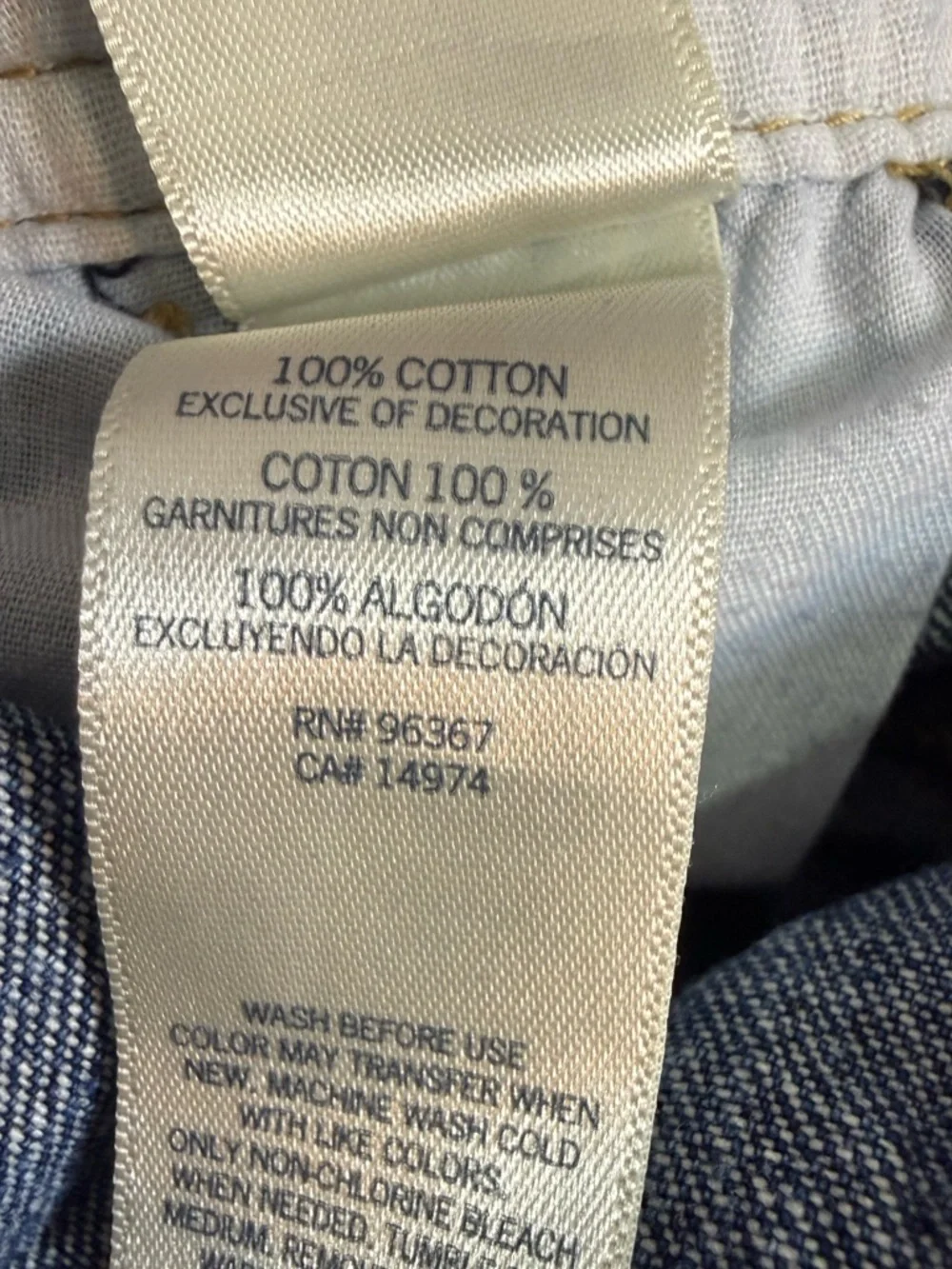 OshKosh B’gosh Classic Denim Overalls - Blue - 4T‎
